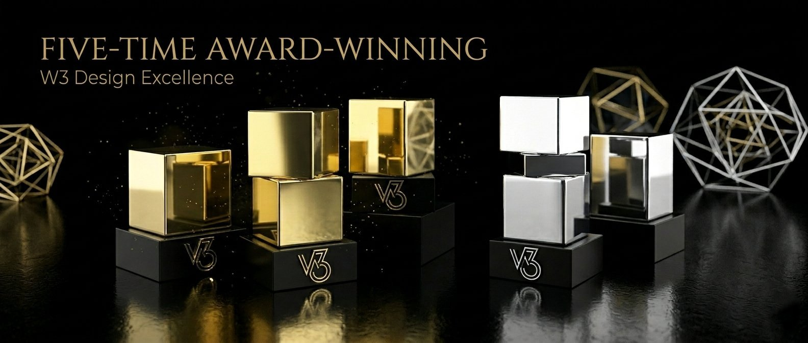 Five-Time W3 Award Winner